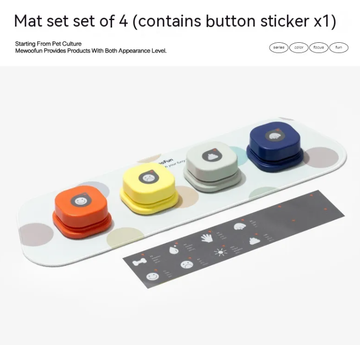 PawTalk™ — Dog Communication Button Set