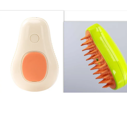 SteamGroom™ — 3-in-1 Pet Steam Grooming Brush