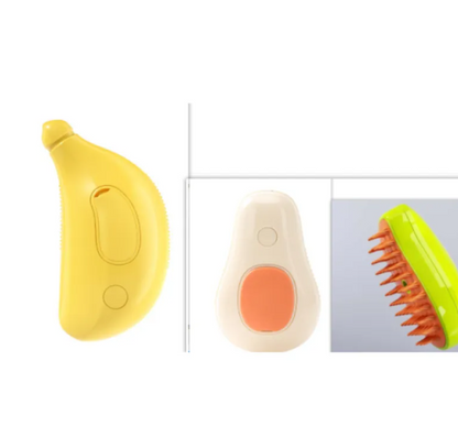 SteamGroom™ — 3-in-1 Pet Steam Grooming Brush